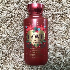 “Love cotton candy champagne” bath and bodywork’s lotion